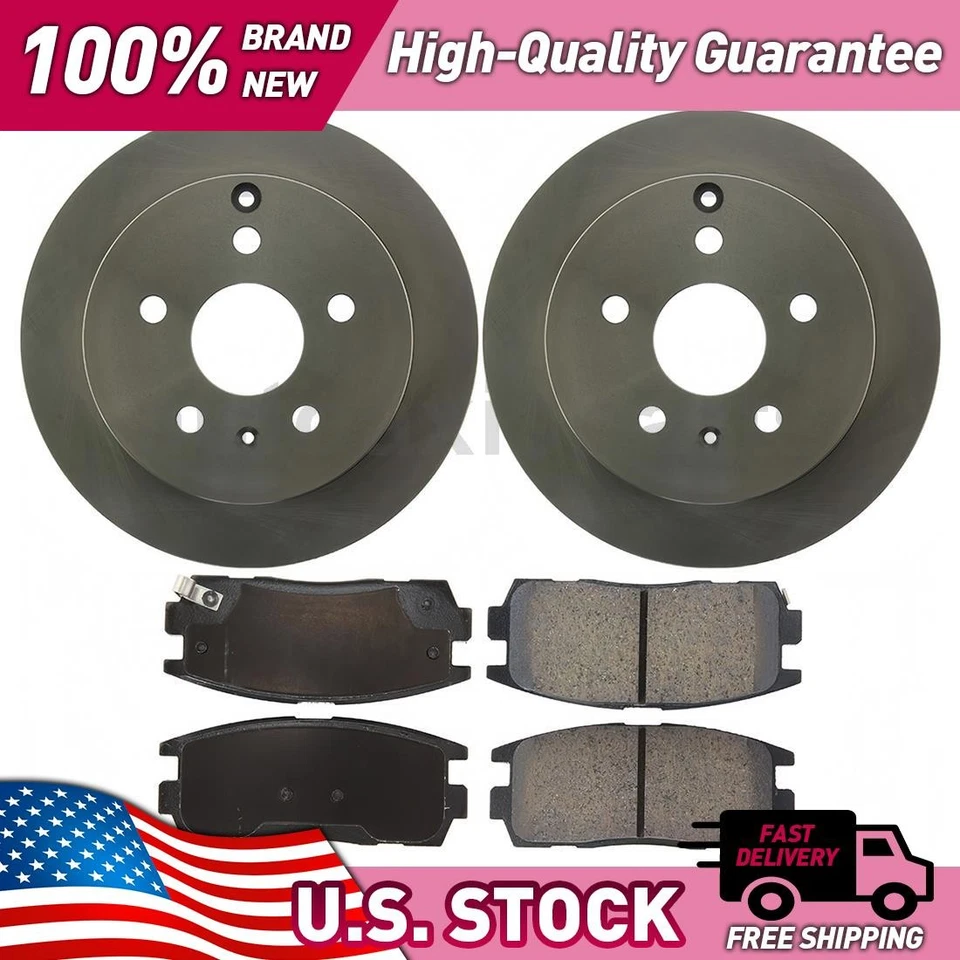 Kit de actualización de freno de disco de piezas centradas traseras para Chevrolet Equinox 2010-2016 Foto 1 de 1