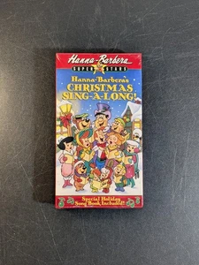 Vintage Hanna-Barberas Christmas Sing-Along (VHS, 1989) New Sealed - Foto 1 di 8