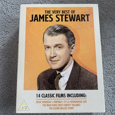 The Very Best James Stewart Collection (14 Films) DVD New Sealed - Image 1 of 4