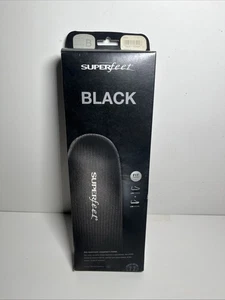 Superfeet Unisex Allzweckstütze Low Arch Einlegesohlen, schwarz, Größenoptionen - Bild 1 von 3