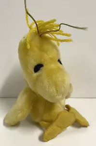 Peluche vintage Peanuts WOODSTOCK uccellino cinguettio United Features Syndicate 1972 - Foto 1 di 3