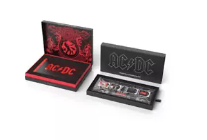 AC/DC High Voltage Royal Mail Stamps Platinum Sheet & Prestige Stamp Limited Ed - Picture 1 of 11