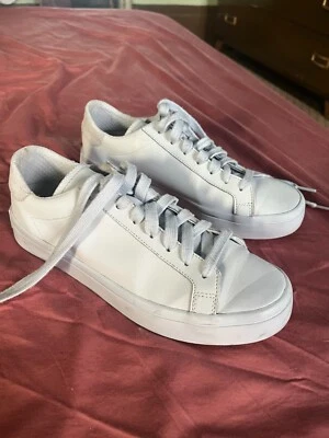 ADIDAS Light Blue Adicolor Monochrome Sneakers - Men's Size 6.5 / Women's 8.5 - Image 1 of 4