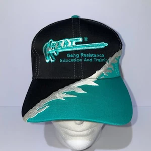 Vintage Haizahn TOP Baseball Cap Gang Widerstand Bildung und Training - Bild 1 von 8