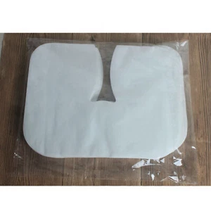 Pack Of 200, Soft Disposable Massage Table Face Cradle Head Rest Cover - Picture 1 of 10