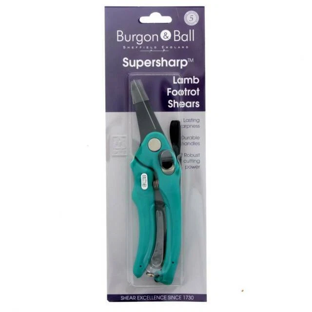 Burgon & Ball A9021 Compact Lamb Footrot Shears - Green