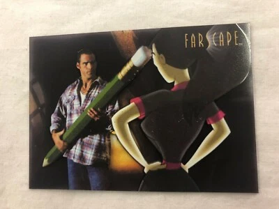 Farscape Season 3 Trading Cards PACK FRESH Cartoon Cell R12 Aeryn and John RARE - Image 1 of 2