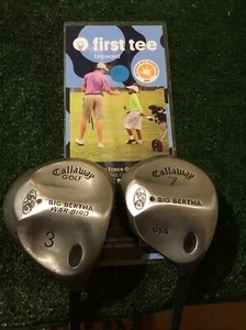 Callaway Big Bertha War Bird & Big Bertha 3-7 Woods Set Firm Graphite - Picture 1 of 9