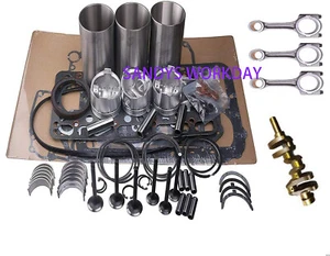 Kit de reconstrucción del motor 3TNV84 3TNV84T + cigüeñal + varilla de conexión para motor Yanmar - Imagen 1 de 1