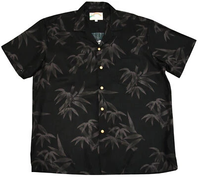 Camisa hawaiana de bambú simple para hombre Paradise Found Foto 1 de 4