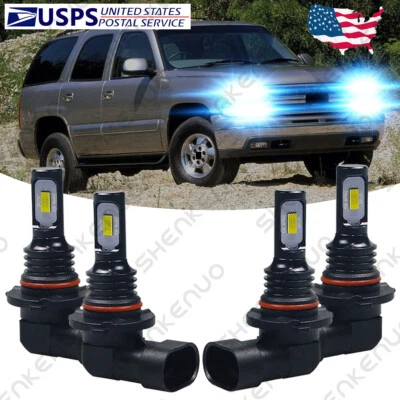 Светодиодные фары лампа высокая низкая HKL для пикапа Chevy 1500 2500 3500 1990-2000 - Изображение 1 из 4