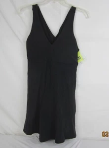 Women's All In Motion Everyday V-Neck Crossback Active Dress Black 2XL - Picture 1 of 17