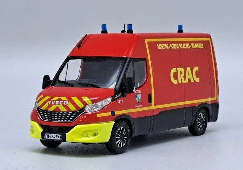 ELIGOR - IVECO Daily My 2019 CRAC SDIS 06 vigili del fuoco - 1/43 - ELI117213 - Immagine 1 di 1