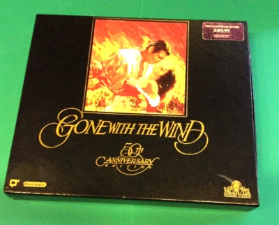 Gone With The Wind RARE 50th Anniversary Edition BOX SET Colorized 1989 VHS - Image 1 of 4
