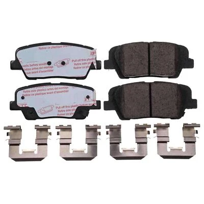 Rear Disc Brake Pad Set fits Hyundai, Kia Entourage Sedona Genesis Coupe Equus, - Image 1 of 2