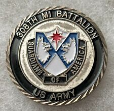 US Army Challenge Coin - 308th Military Intelligence Battalion
