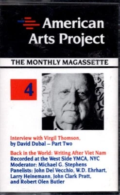 1984 American Arts Project Tape #4 Virgil Thomson Interview / Robert Olen Butler - Image 1 of 2