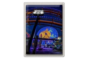 Blechschild Reise 30x40 cm USA Amerika Historic Route 66 Park - Bild 1 von 5