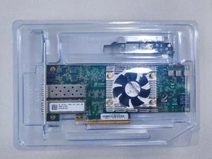 Dell QLOGIC QLE8262 10GBE SFP+ 2Ports PCIeX8 HBA Network Adapter P11VC 0P11VC - Picture 1 of 3