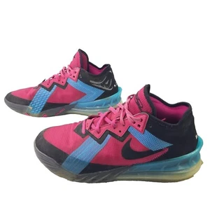 Nike LeBron 18 Low EP Neon Nights Shoes Mens 10.5 Sneakers Athletic Trainers  - Picture 1 of 11