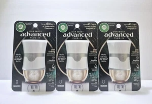 Brand New! LOT OF 3 Air Wick Advanced Plug-in-Scented Oil Warmers - Picture 1 of 2