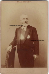 Photo 19ème Emile Loubet  président république Française  député - Paul Boyer - Picture 1 of 2