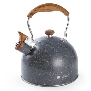 Tea Kettle, 85 OZ / 2.5 Liter Whistling Tea Kettle, Tea Pots for Stove Top Fo... - Picture 1 of 8