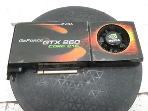 EVGA Nvidia GeForce GTX 260 Core 216 896MB PCIe Graphics Card GPU 896-P3-1267-AR - Picture 1 of 7