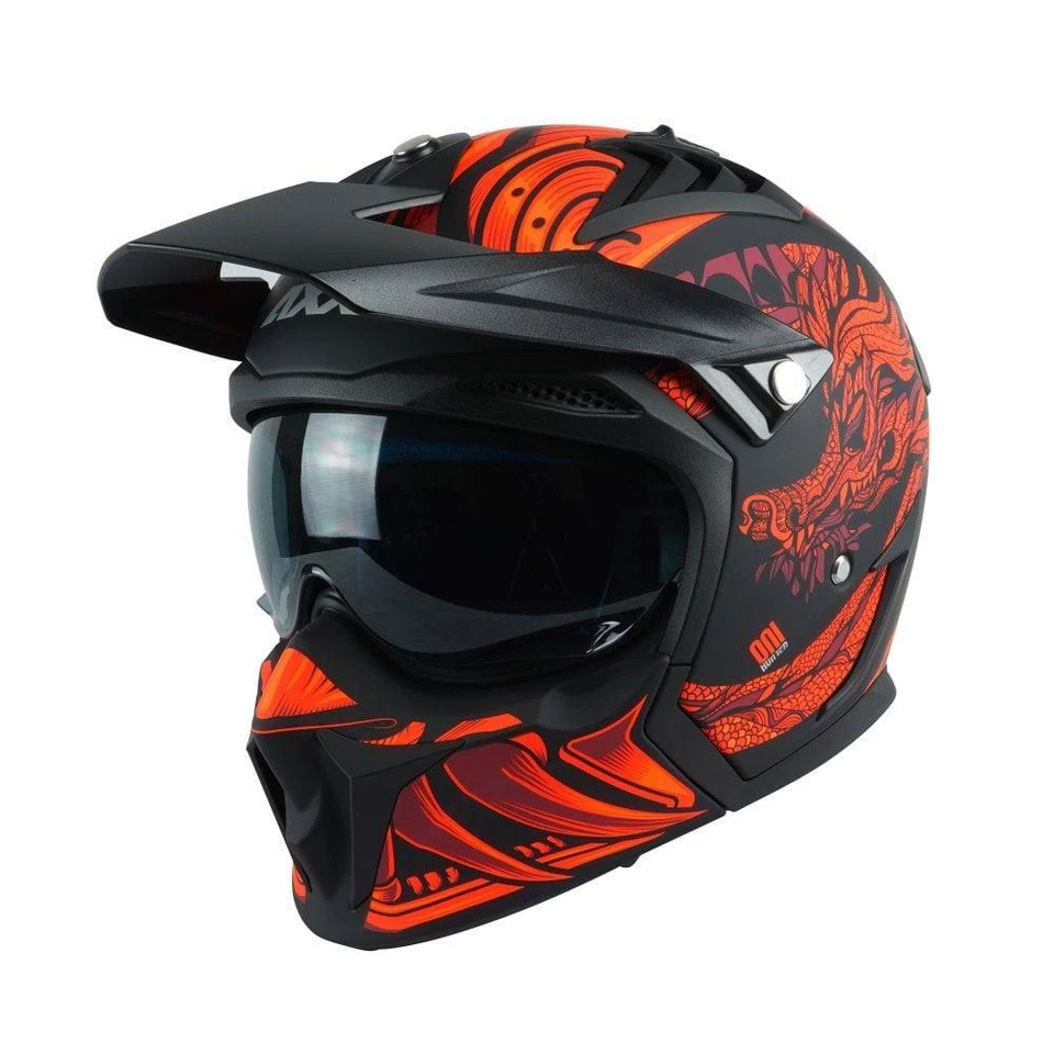 Axxis Hunter SV Oni B5 Helmet Matt Red - Image 1 of 1