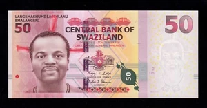 F.C. SWAZILANDIA SWAZILAND , 50 EMALANGENI 2010 , S/C ( UNC ) , P.38 . - Picture 1 of 2