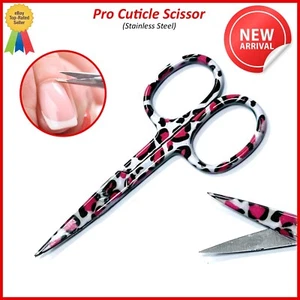 New Cuticle Beauty Small Scissor Manicure Toe Nail Scissor Beautiful Printed - Picture 1 of 3