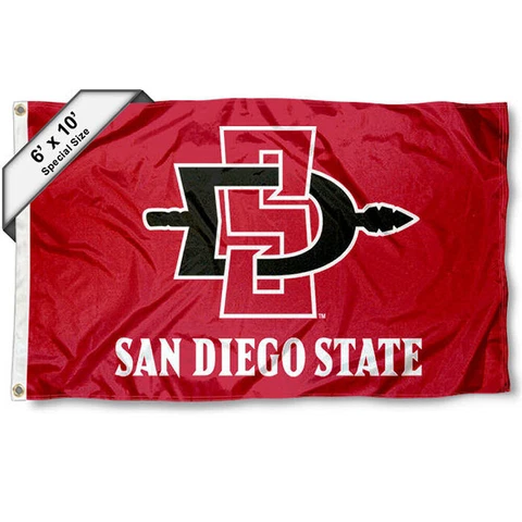 SDSU Aztecs 6 ft x 10 ft Large Flag Cover