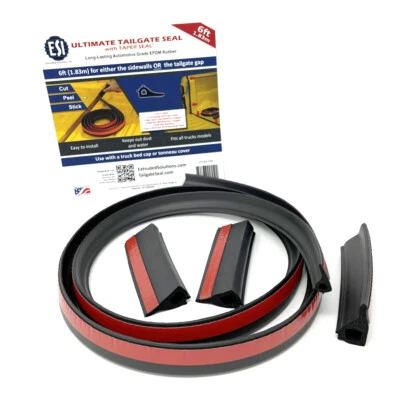 Sello de puerta trasera Ultimate con Taper Seal® 6' para paredes laterales de camioneta o hueco de puerta trasera  Foto 1 de 4