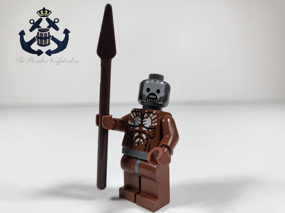 Lego Minifigura Señor de los Anillos Uruk-hai Berserker lor019 Para Helm's Deep 9474 Foto 1 de 1