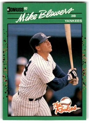 1990 Donruss The Rookies Mike Blowers New York Yankees #26 - Image 1 of 2