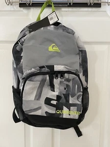 QuikSilver school backpack grey black 7153040201 - Picture 1 of 11