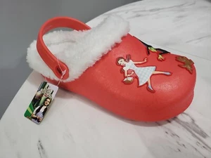 NWT Wizard Of Oz Wicked Witch Dorothy Clogs Ruby Red Shoes Youth Girls 13 / 1 - Picture 1 of 7