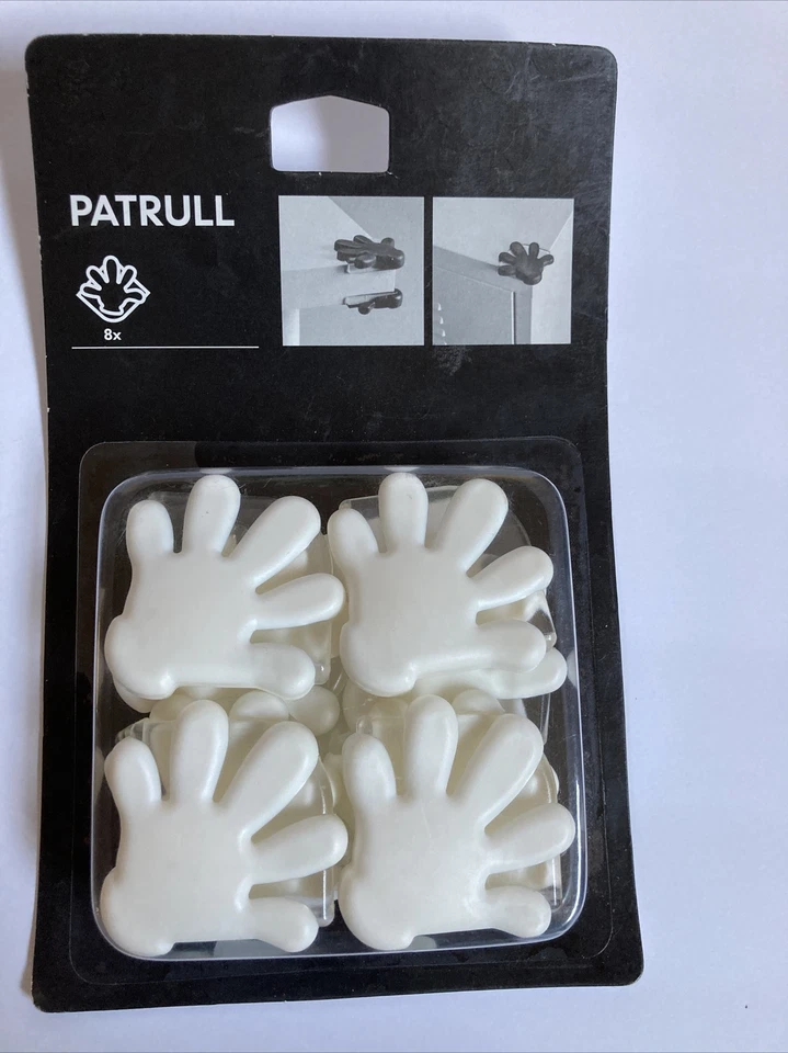 Juego de 8 protectores de esquina Patrull blanco IKEA       Foto 1 de 4