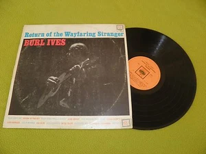 Burl Ives - Return Of The Wayfaring Stranger - RARE Mono Israel Made Israeli LP - Picture 1 of 3
