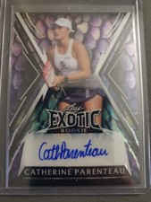 2023 Leaf Exotic Young Stars Catherine Parenteau RC Dragon Kaleidoscope AUTO 1/1