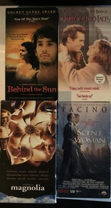 RARE! Behind the Sun VHS Scent Of A Women/Magnolia/The Mirror Has Two Faces ++++ - Picture 1 of 2