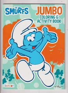 The Smurfs Jumbo Coloring and Activity Book (Coloring Book: Children Ages 4-8) 2 - Picture 1 of 2