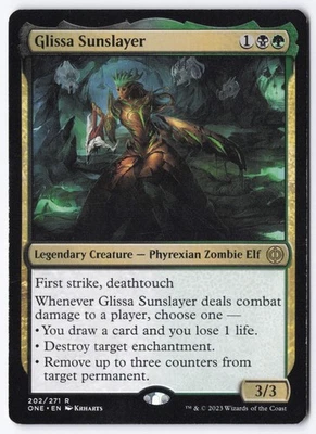 Glissa Sunslayer R Phyrexia: All Will Be One 202 MP - Image 1 of 2