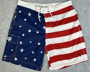 Polo Ralph Lauren Herren Badeshorts - Stars & Stripes USA Flagge - siehe Beschreibung - Bild 1 von 8
