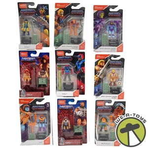 Masters of The Universe MegaBlox Lot of 9 Buildable Characters NEW - Picture 1 of 7