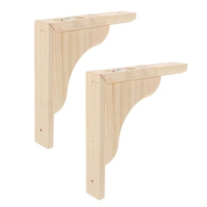  2 Stück Schweberegalbeschlag Eckstrebe Wandmontage Winkelwinkel - Bild 1 von 9