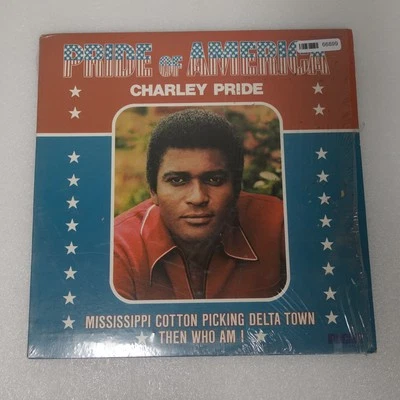 Charley Pride Pride Of America LP Vinyl Album Record Folk, World, & Country - Image 1 of 4