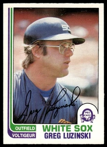 1982 O-Pee-Chee Greg Luzinski Chicago White Sox #152 - Picture 1 of 2