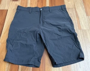 Pantaloncini Eddie Bauer Travex Uomo Performance Taglia 38 Outdoor GRIGIO Nylon Elasticizzato - Foto 1 di 9