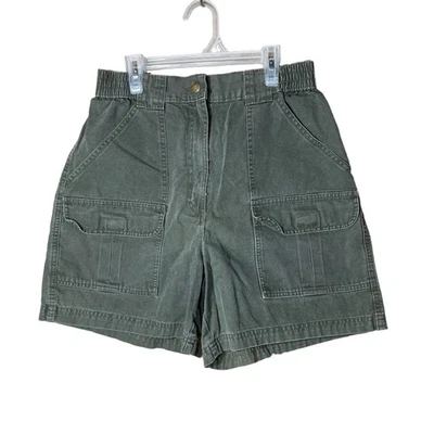 Woolrich Pants Size 12 Olive Green Cargo Utility Cargo Pockets Vintage Outdoor - Image 1 of 4